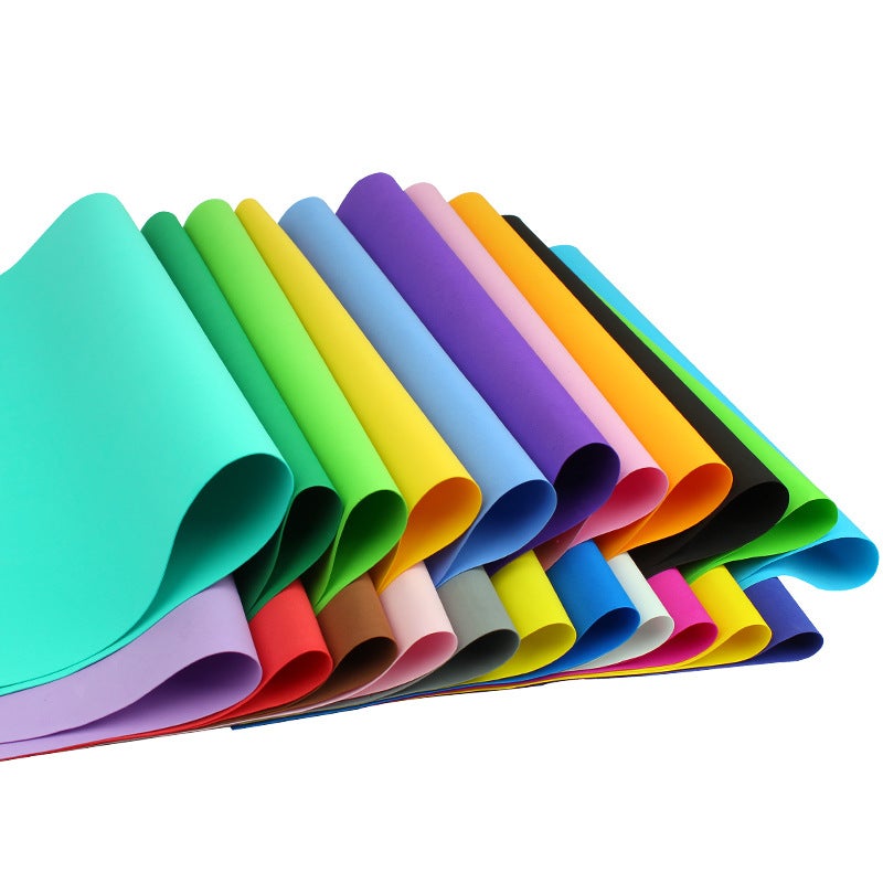 50*50Cm Large Sponge Paper 1Mm Thick Eva Foam Paper Handmade Diy Puzzle Material Kindergarten Rubber Paper - Image 5