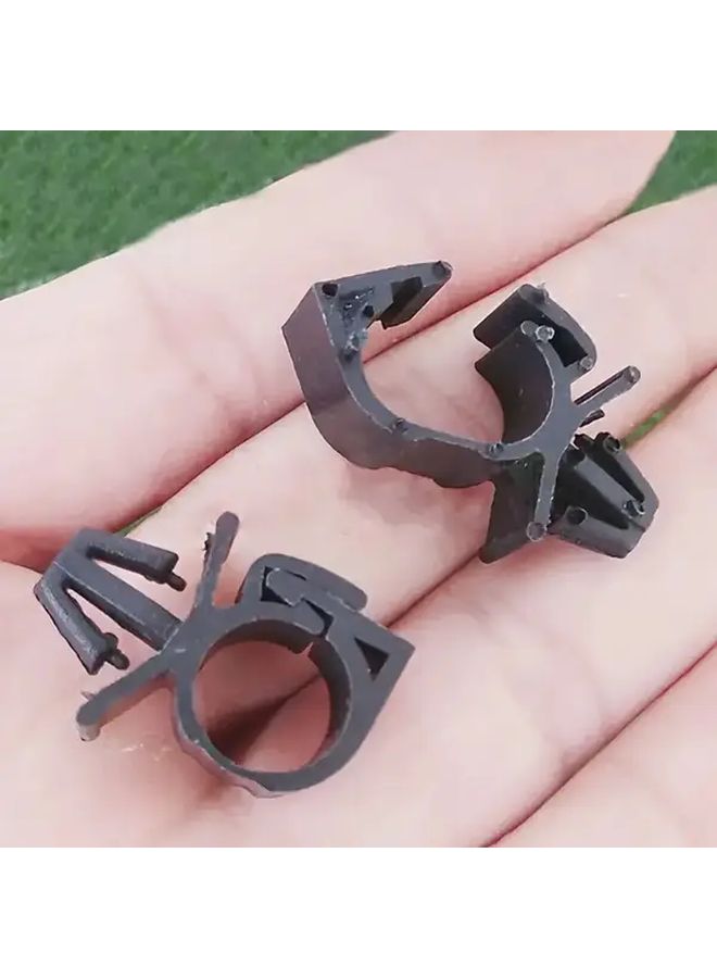 4pcs Automotive Wiring Harness Clips Corrugated Tube Cable Ties Oil Pipe Clamps - Image 3