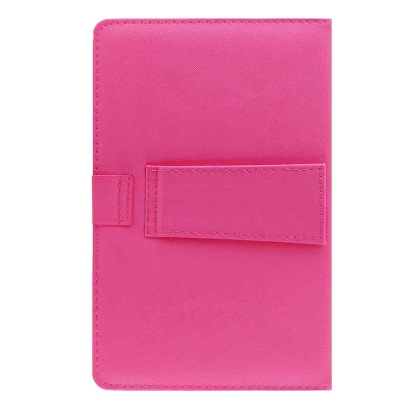 ACM حافظة لوحة مفاتيح USB متوافقة مع غطاء جهاز Ikall N8 - وردي - Image 5