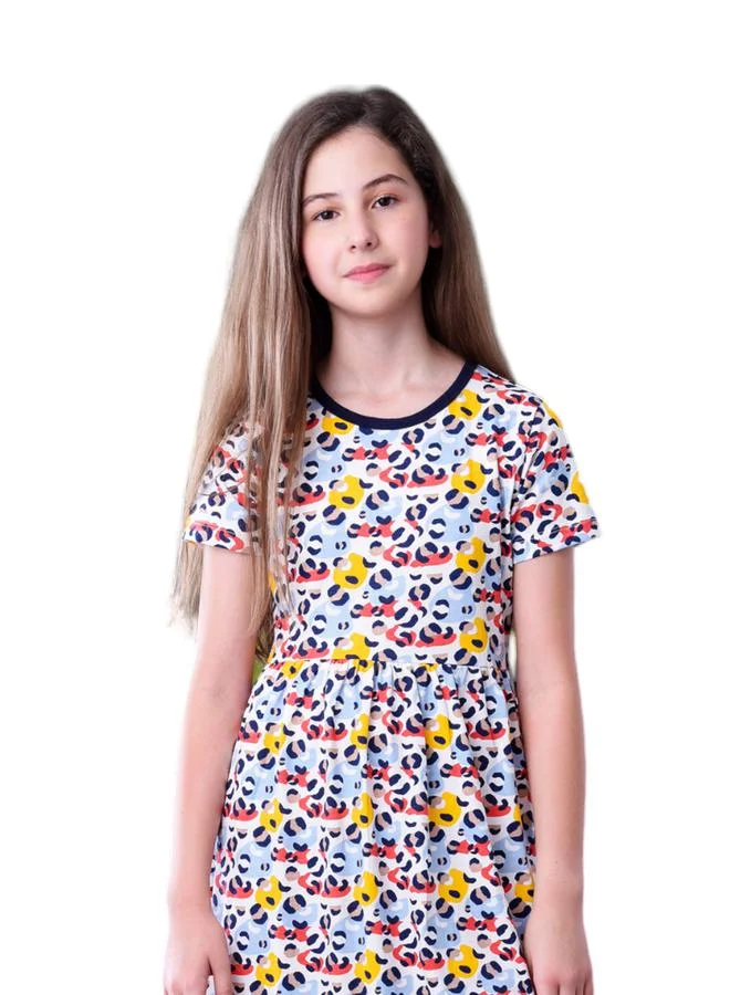 victor and jane victor and jane Animal Print Casual Dress