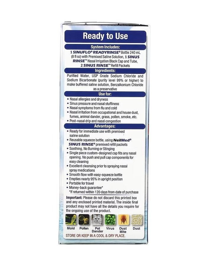 NeilMed NeilMed SinuFlo ReadyRinse Premixed Nasal Wash  - Image 3