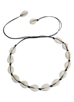 Sea Shell Charm Handmade Woven Choker Necklace