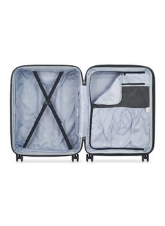 DELSEY Shadow 5.0 Hardcase Expendable Double wheel luggage Trolley Suitcase with Weight Indicator 70cm/27.50Inch, 91+9L, 4.6kg, Medium - Black  - Image 3