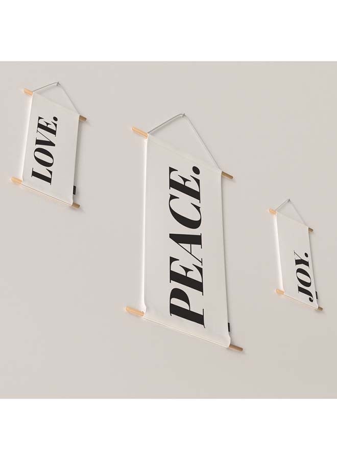 Peace Fabric Poster