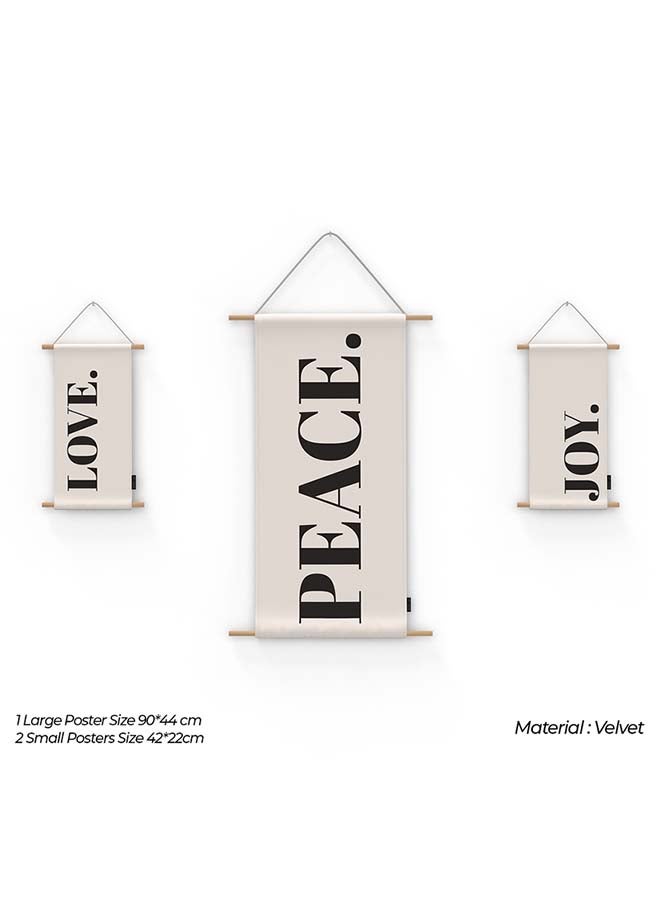 Peace Fabric Poster