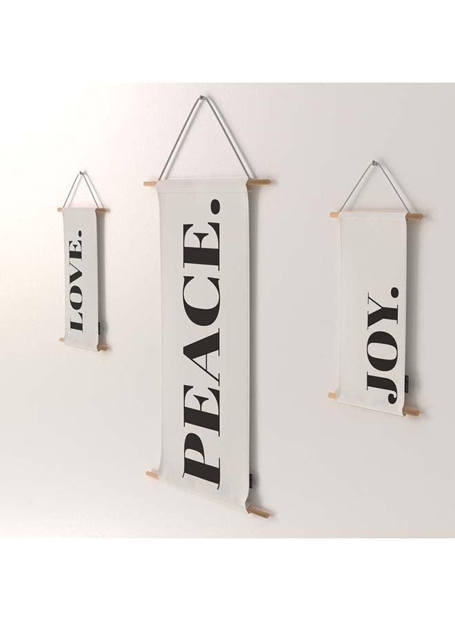 Peace Fabric Poster