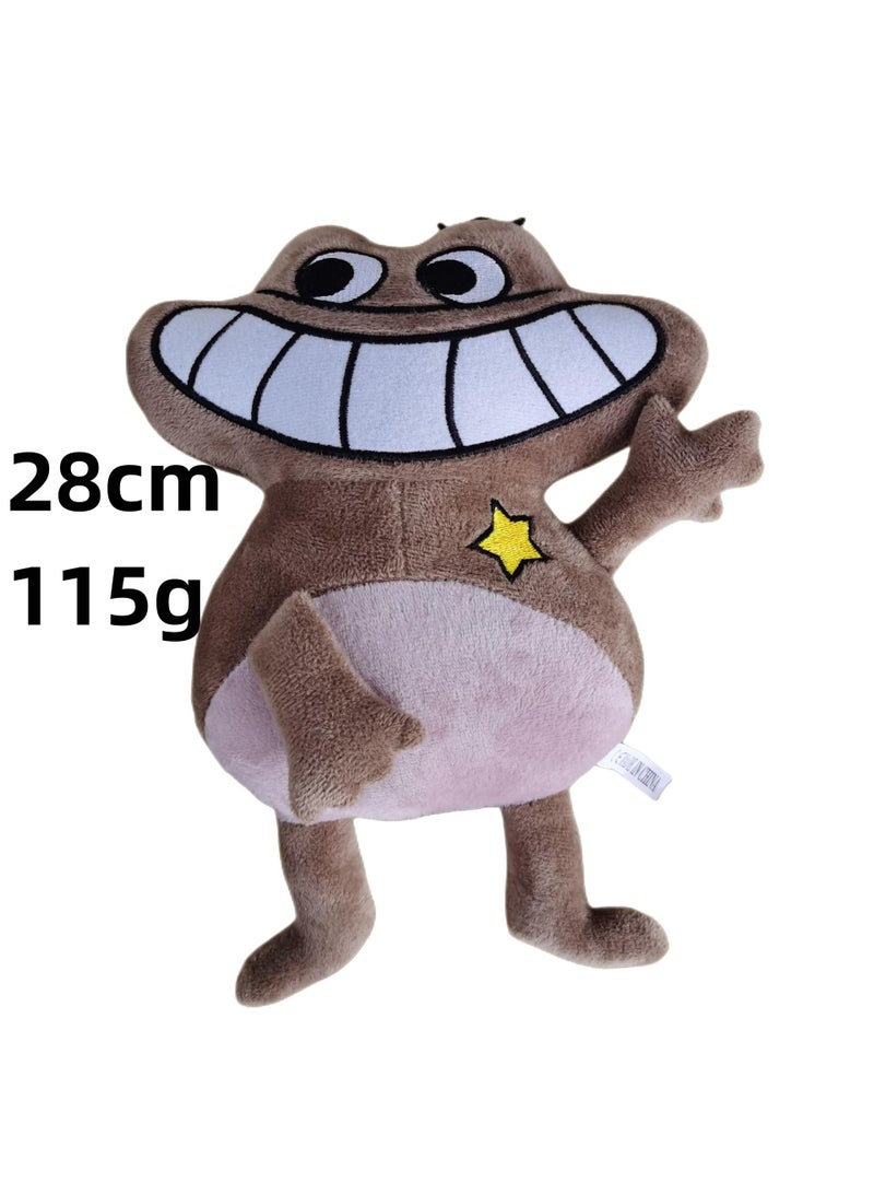 قطعة واحدة من ألعاب القطيفة المحشوة من سلسلة جارتن أوف بانبان لهدايا الأطفال، كاكي-بي