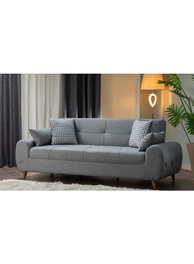 Flash Sofa Bed Grey 210x90Cm