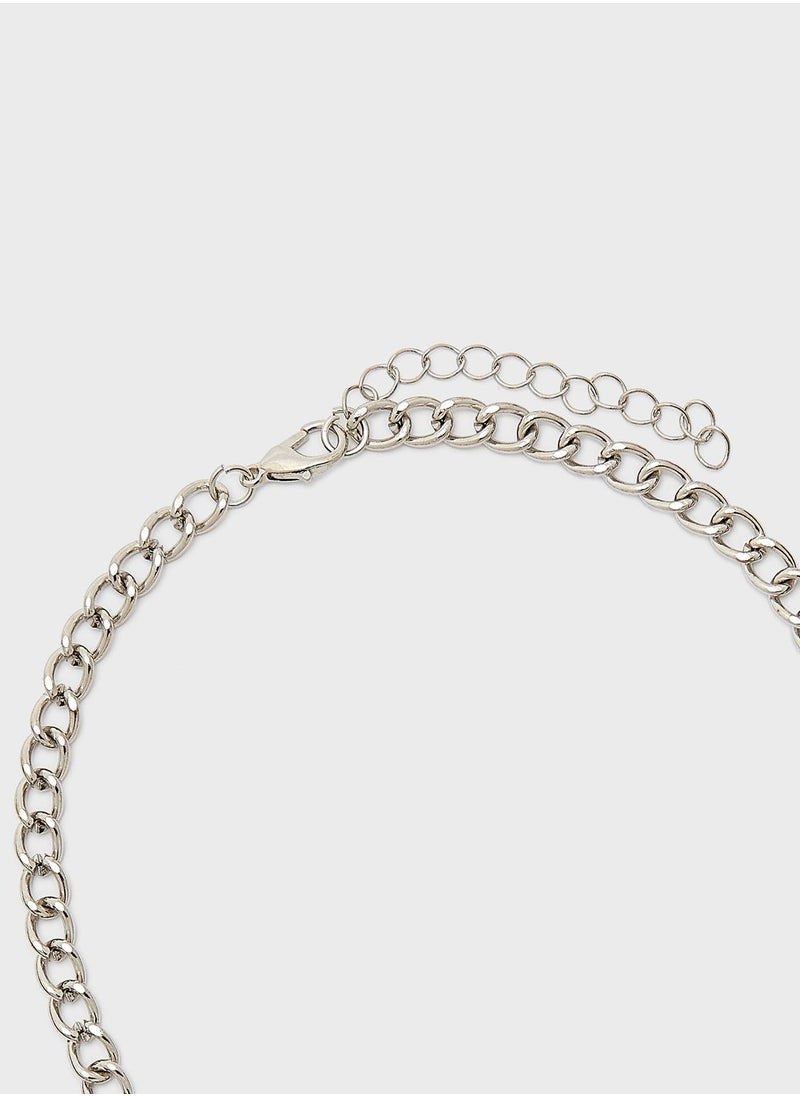 Seventy Five - Multi Design Chain Necklace - Image 1