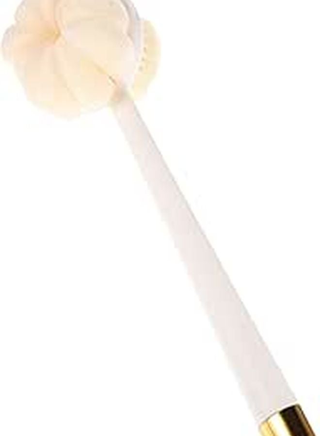 Dual Sided Back Scrubber Brush Long Handle Soft Nylon Bristles Exfoliating with Hanging Cord - Image 1