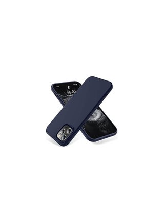 Compatible with iPhone 12 Pro Max Case,Ultra Slim Fit Phone Case Liquid Silicone Cover with Full Body Protection Anti-Scratch Shockproof Bumper & Soft Microfiber Lining,6.7 inch(Midnight Blue) - pzsku/Z840AB053106BFCF1F0E2Z/45/_/1734980909/9162361f-cdc1-4bdb-9c1d-dd595398ee52