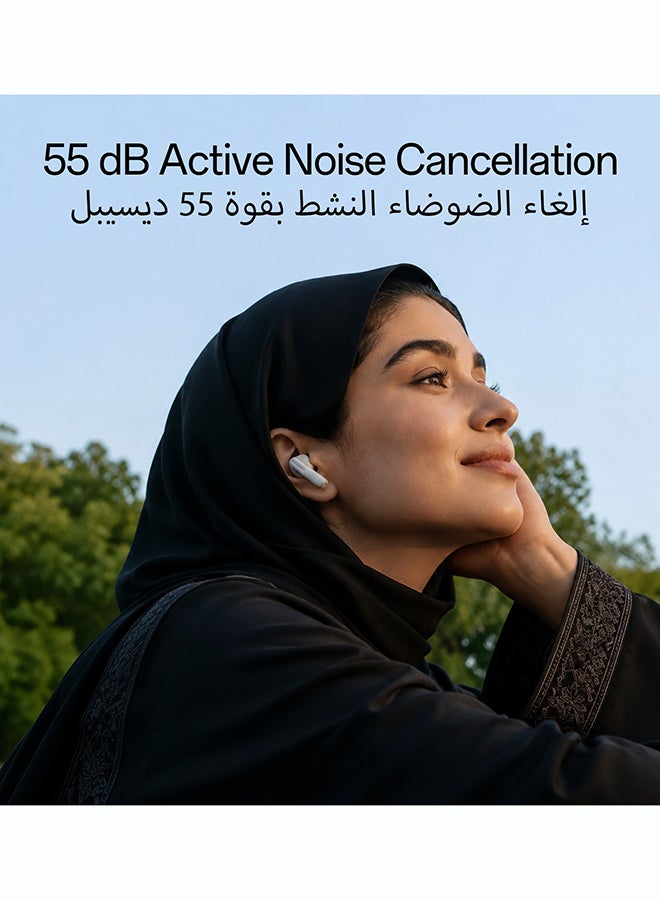 OnePlus Nord Buds 4 Pro Wireless Earbuds, TWS Earbuds with 12mm Dynamic Driver, LHDC 5.0 Hi-Res Audio, Bluetooth 6.0, 54H Playtime, IP55 Water Resistance, Raven Black Raven Black - Image 2