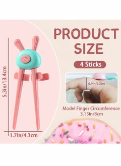 Excefore Finger Chopsticks for Gamers Snack Clips Gaming Finger Sleeves Game Controllers,Game Accessories Cell Phones Accessories 4pcs  - Image 2