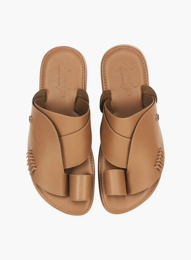 Al Waha Men's Arabic Sandals with Toe Loop - Ramadan Collection