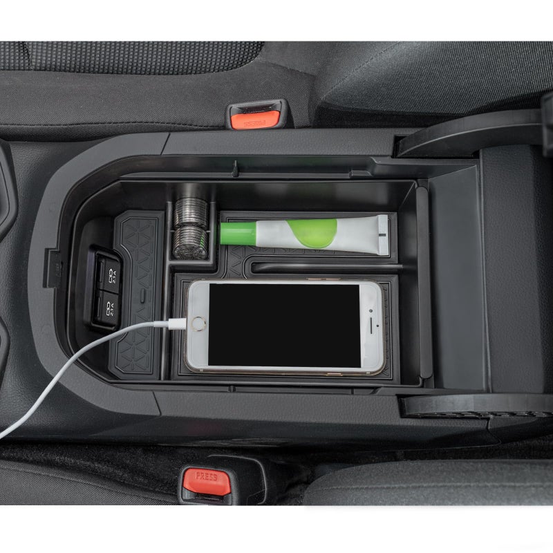 صينية وحدة التحكم المركزية TOPINSTALL متوافقة مع تويوتا RAV4 2019-2025 ملحقات صندوق ذراع الراحة منظم إدراج صندوق تخزين بلاستيك ABS