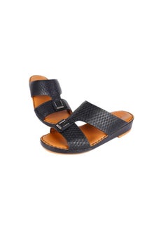 barjeel uno 008-3584  Barjeel Uno Boys Arabic Sandals BBSP1-01  Black  - Image 3