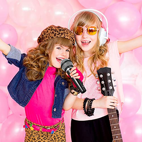NUOBESTY Kids Pretend Microphone Toy - Plastic Fake Microphone Prop for Birthday Party Favors or Costume Play - Image 2