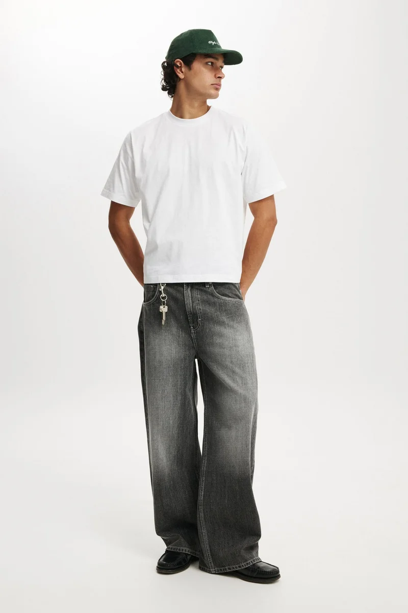 كوتون اون Cropped Fit T-Shirt