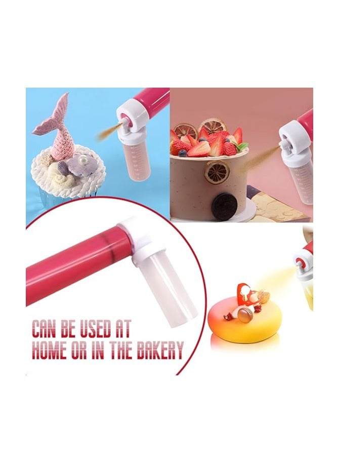 Handy Airbrush for Cake and Cake Decorating with 4 Spray Bottles and Gun  - Image 4