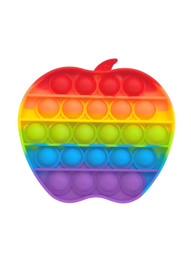 Pop It Fidget Rainbow Apple Shape - 6100 