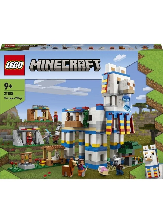 LEGO LEGO 21188 Minecraft The Llama Village, Farm House Toy Building Set  - Image 1