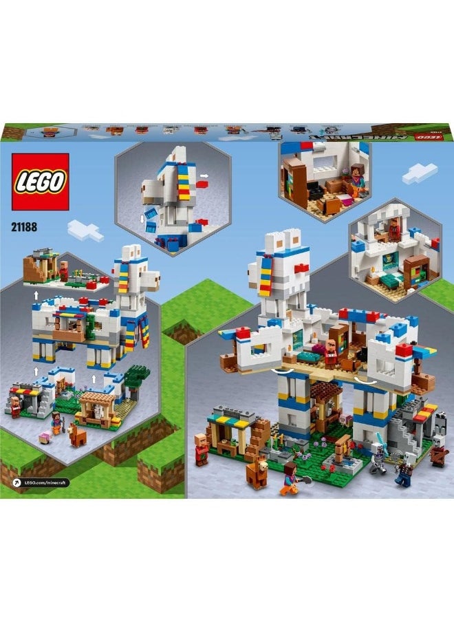 LEGO LEGO 21188 Minecraft The Llama Village, Farm House Toy Building Set  - Image 3