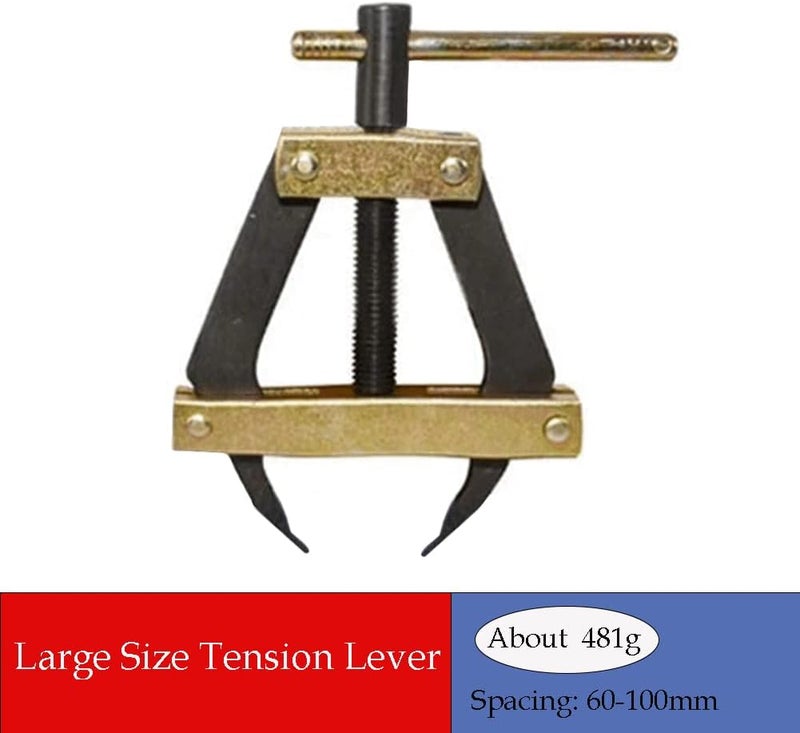 Ragyzity Roller Chain Tools, 25-60/60-100 Holder Puller&Breaker Cutter, Chain Detacher Breaker Cutter Tool Roller Chain Puller Holder Connecting for Bicycle Bike Motorcycle (S+L) - Image 3