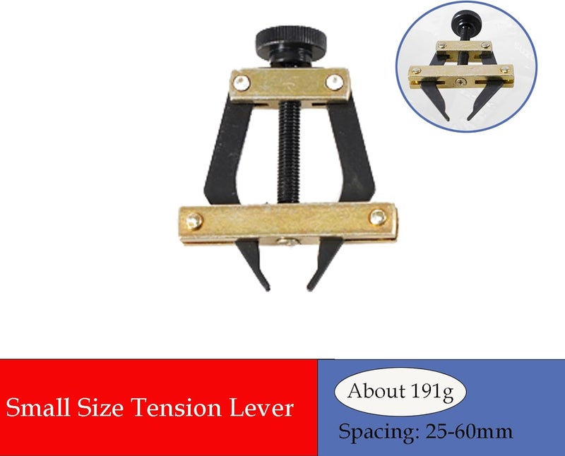 Ragyzity Roller Chain Tools, 25-60/60-100 Holder Puller&Breaker Cutter, Chain Detacher Breaker Cutter Tool Roller Chain Puller Holder Connecting for Bicycle Bike Motorcycle (S+L) - Image 4