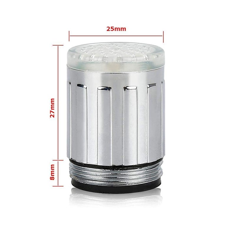 QAWACHH LED Tap Light Water Glow Shower for Bathroom Kitchen Nozzle Cock Faucet (Multicolour) - Image 4