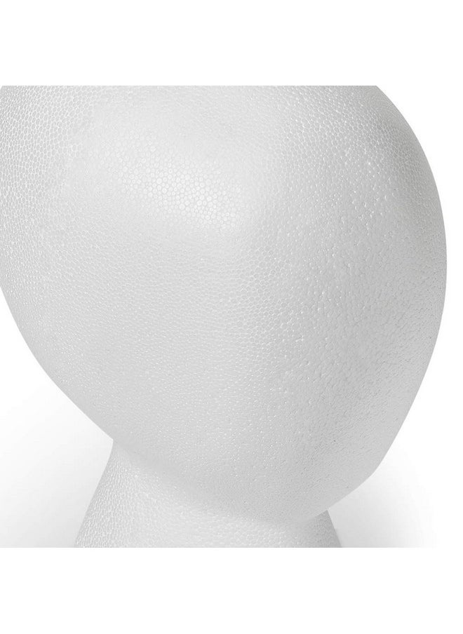 FloraCraft - Smoothfōm Faceless Head 5.8 Inch X 6.8 Inch X 9.8 Inch White - Image 1