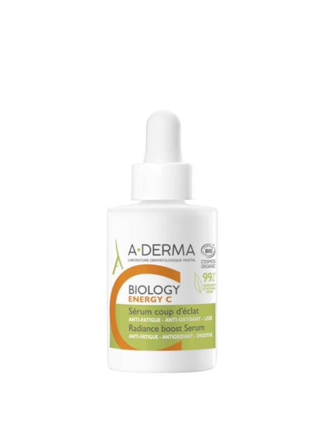 A-Derma Biology Energy C Radiance Boost Serum 30ml - Image 1