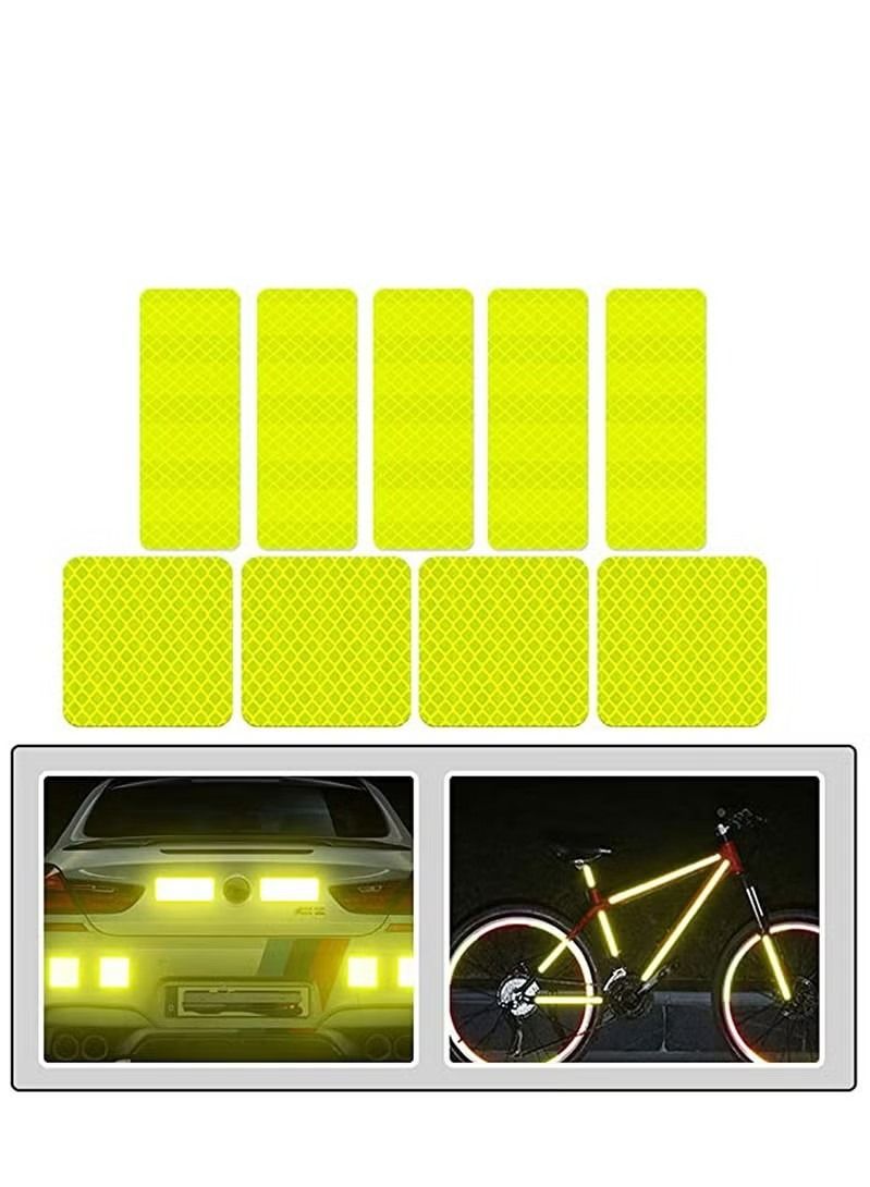 Generic Reflective Sticker 20PCS Outdoor Waterproof All Weather Highly Reflective Safety Stickers for Cars Motorcycles - Image 1