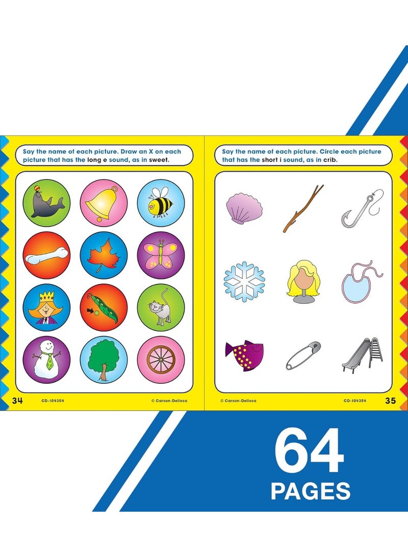 Carson Dellosa Phonics for First Grade Workbook, Consonants, Blends, Digraphs, Vowels, and Word Families Writing Practice, Language Arts Classroom or Homeschool Curriculum (Volume 11) (Home Workbooks) - Image 4