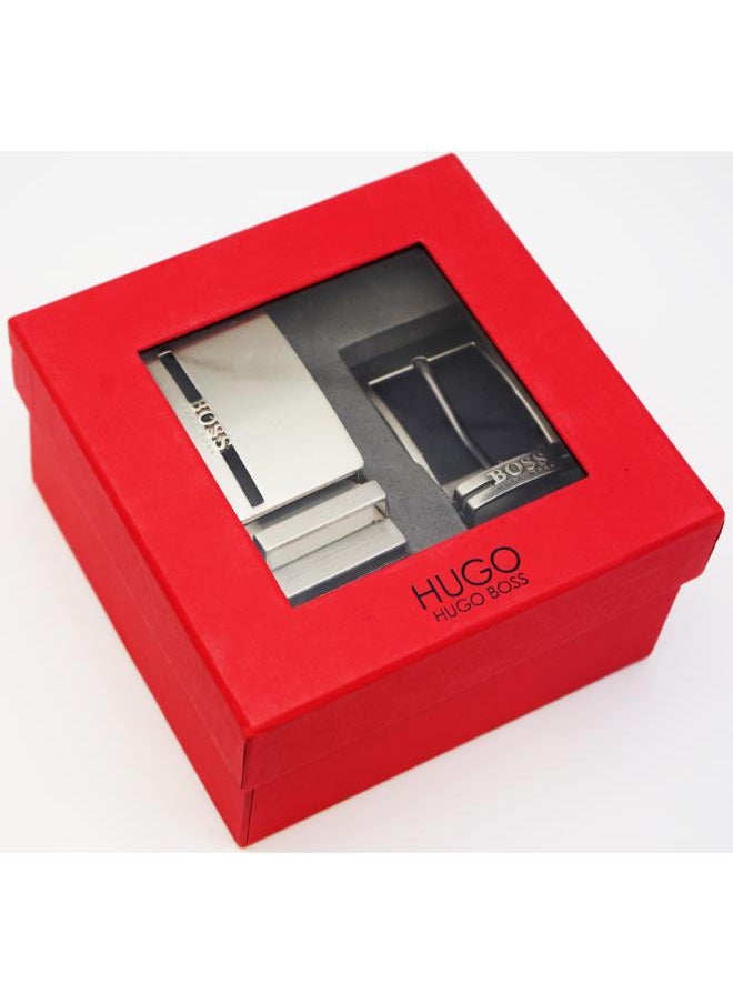 BOSS Hugo Boss Set Belt for men Leather Double Face  - Image 2