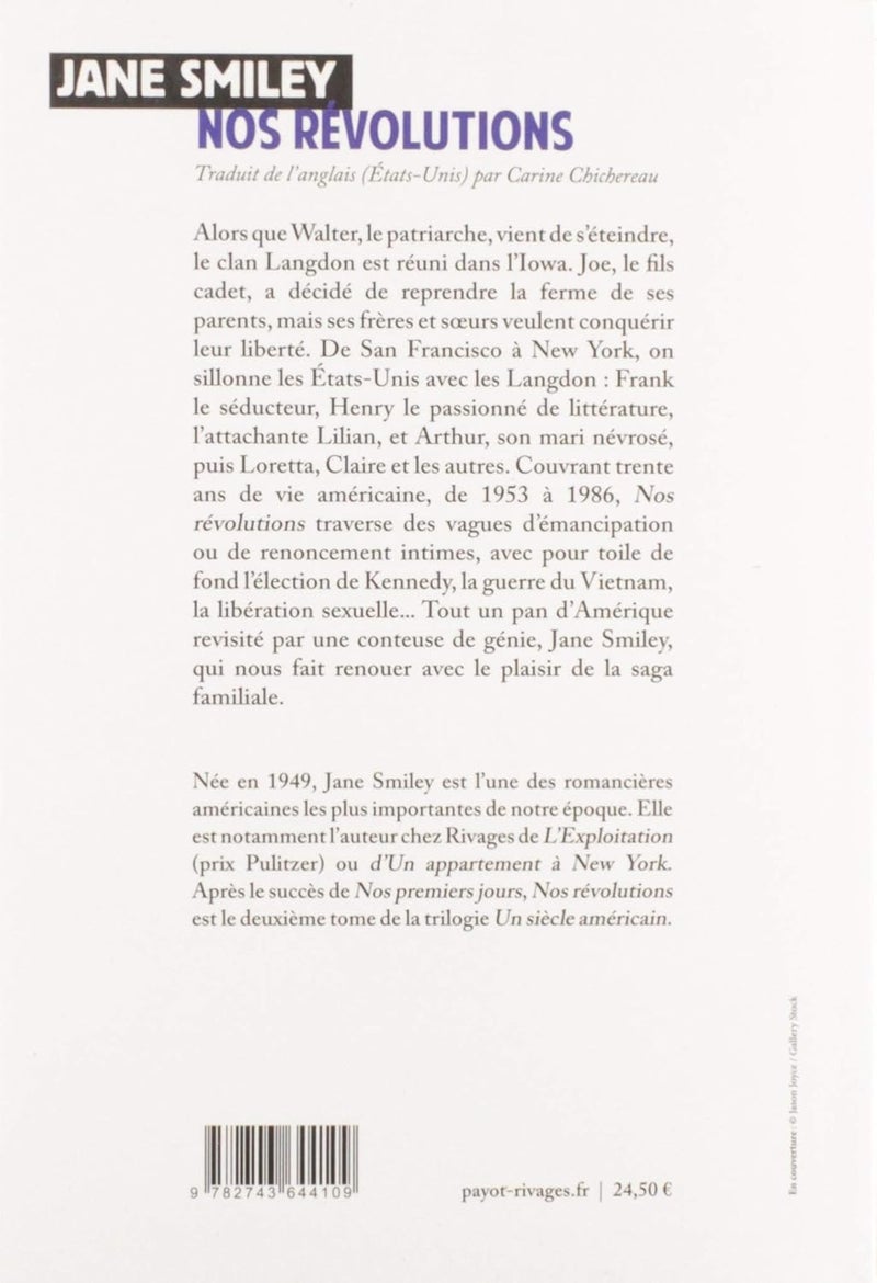 RIVAGES Nos révolutions: Un siècle américain Ii - Image 2