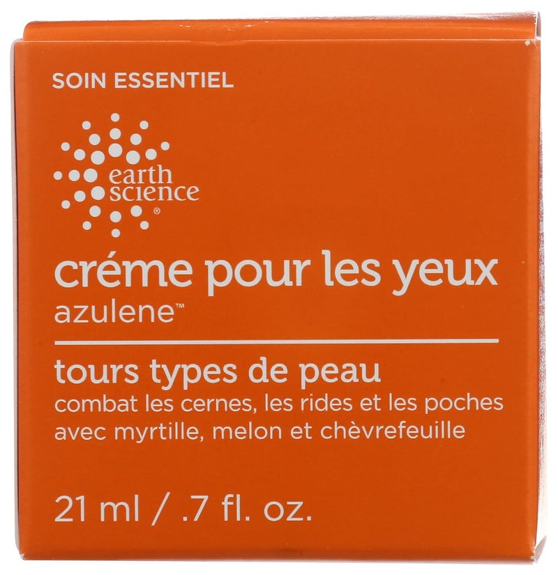 EARTH SCIENCE Azulene Eye Cream For Puffiness Dark Circles and Wrinkles 07 oz - Image 2