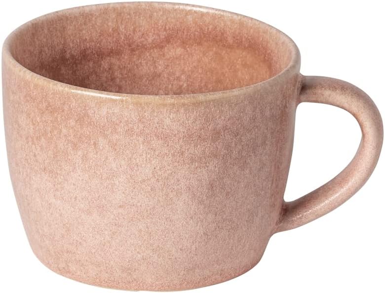 Costa Nova Ceramic Stoneware 12 oz Mug  Livia Collection Mauve Rose  Microwave  Dishwasher Safe Dinnerware  Food Safe Glazing  Restaurant Quality Drinkware - Image 1