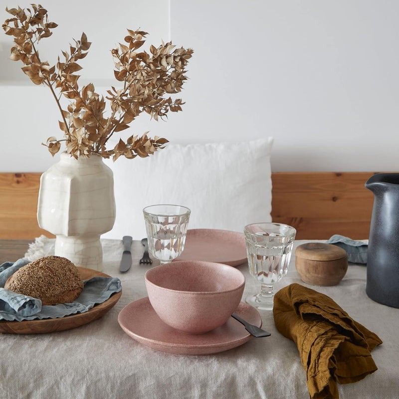 Costa Nova Ceramic Stoneware 12 oz Mug  Livia Collection Mauve Rose  Microwave  Dishwasher Safe Dinnerware  Food Safe Glazing  Restaurant Quality Drinkware - Image 5