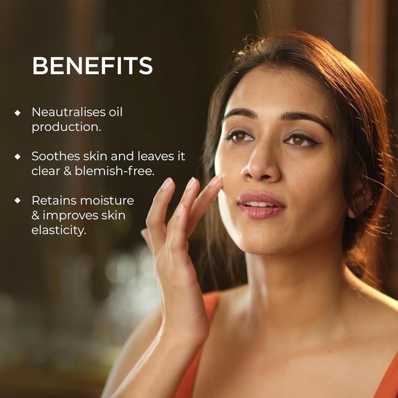 Forest Essentials Balancing Night Cream with Gotu Kola Neem AntiAcne Face Cream Moisturising Controls sebum production Improves skin elasticity - Image 2