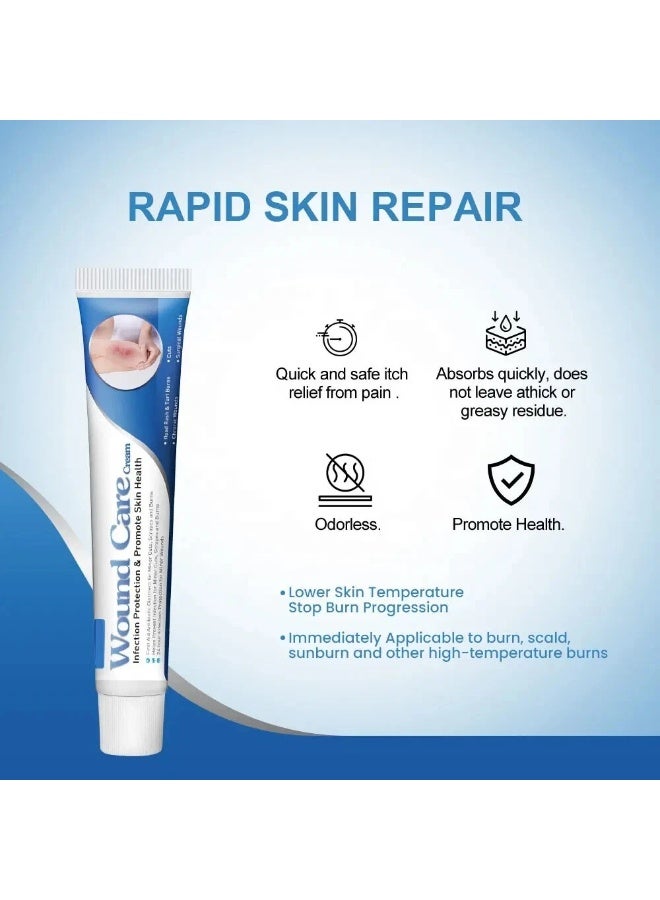 Sumifun Skin Repair Wound Care Cream, Multipurpose Healing Ointment for Cuts, Burns, Surgical Wounds and Scratches, Helps Prevent Infection and Supports Faster Recovery - Image 2