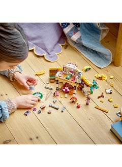 LEGO مجموعة لعبة بناء كوخ آشا من ديزني؛ كوخ للتمثيل في الحياة في القرية؛ هدية عيد الميلاد القابلة للجمع التي سيتحدث عنها الجميع لعشاق وأطفال ديزني ويش الذين تتراوح أعمارهم بين 7 سنوات وأكثر (509 قطع) 43231  - Image 2