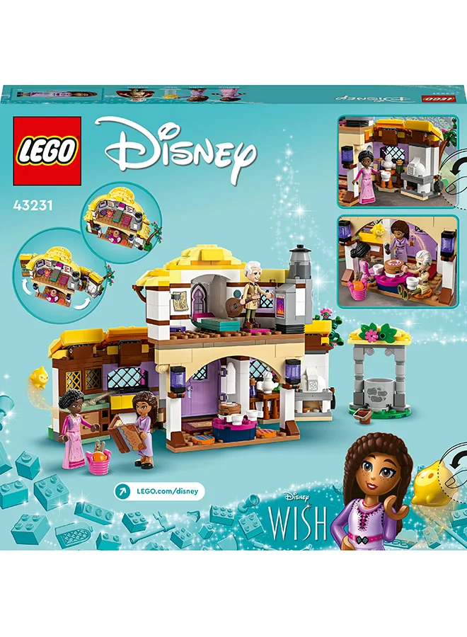 LEGO Disney Asha’S Cottage Building Toy Set; A Cottage For Role-Playing Life In The Hamlet; Collectible Christmas Gift That Everyone Will Talk About For Disney’S Wish Fans And Kids Aged 7 And Over (509 Pieces) 43231