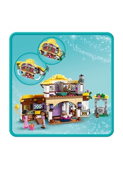 LEGO مجموعة لعبة بناء كوخ آشا من ديزني؛ كوخ للتمثيل في الحياة في القرية؛ هدية عيد الميلاد القابلة للجمع التي سيتحدث عنها الجميع لعشاق وأطفال ديزني ويش الذين تتراوح أعمارهم بين 7 سنوات وأكثر (509 قطع) 43231  - Image 4