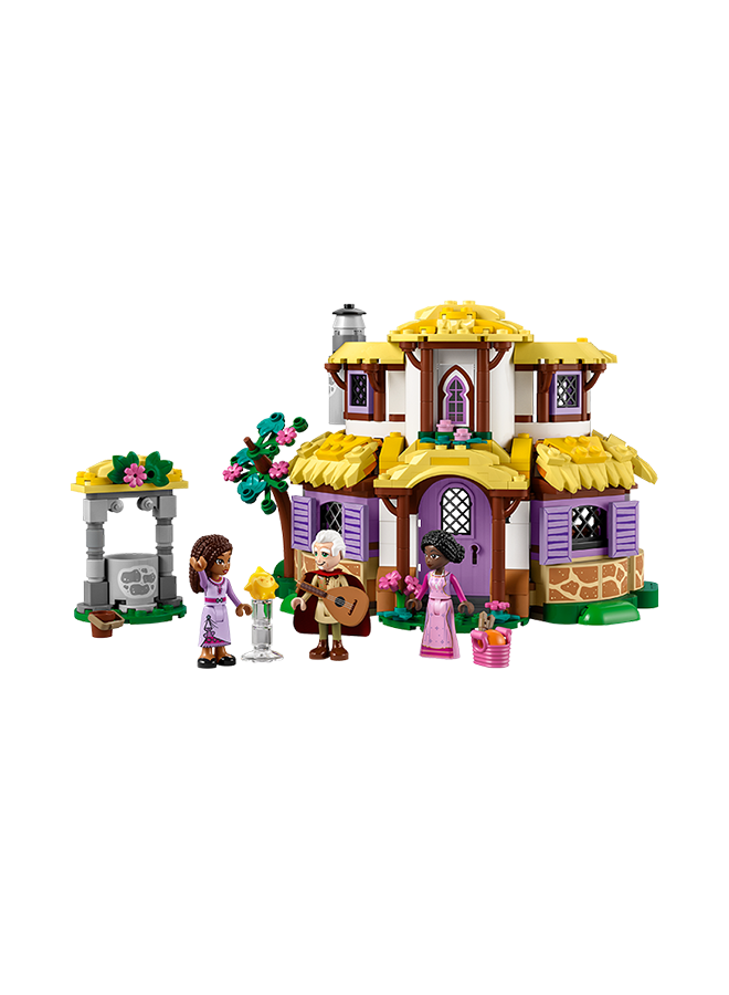 LEGO Disney Asha’S Cottage Building Toy Set; A Cottage For Role-Playing Life In The Hamlet; Collectible Christmas Gift That Everyone Will Talk About For Disney’S Wish Fans And Kids Aged 7 And Over (509 Pieces) 43231