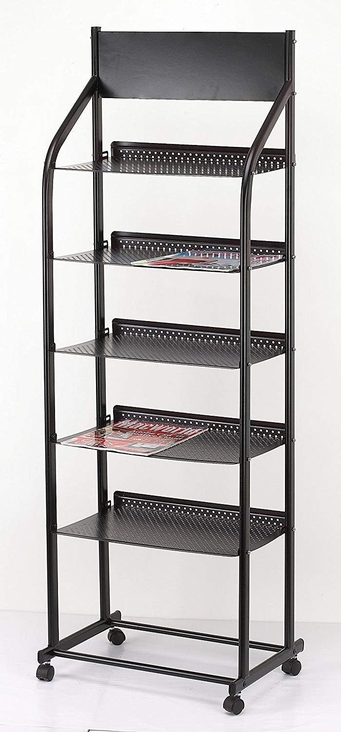 Abaj 9181 Floor Standing Magazine Stand