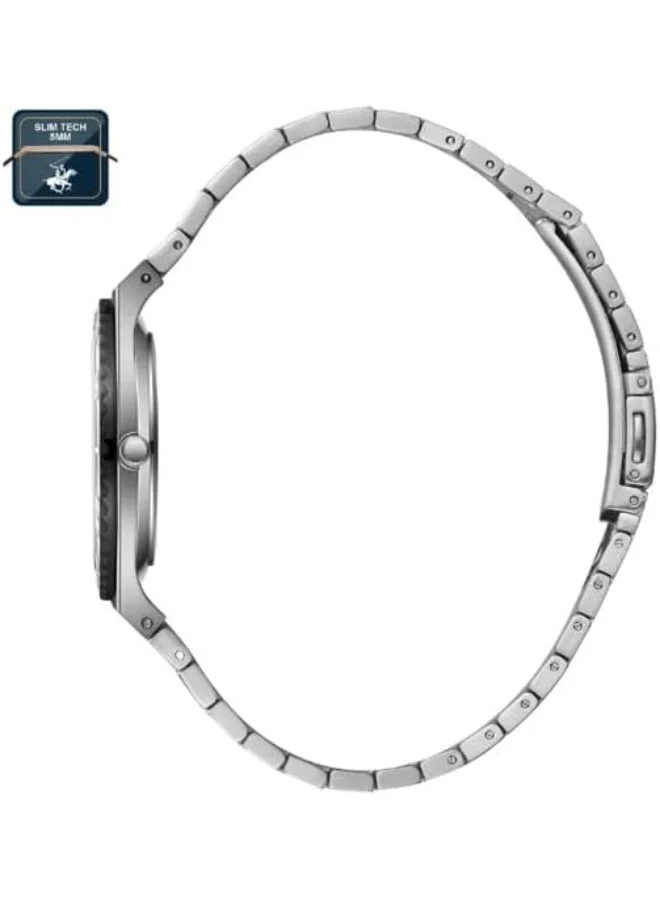 BEVERLY HILLS POLO CLUB BEVERLY HILLS POLO CLUB Women's VJ20 Movement Watch, Analog Display and Metal Strap - BP3713X.360, Gun