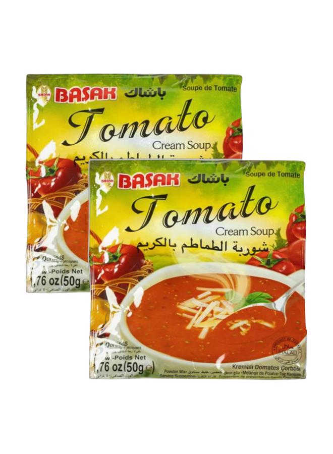 Basak Tomato Cream Soup 50grams (Pack of 2) - Image 1