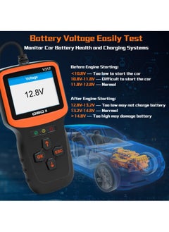شفاء الحياة جهاز فحص OBD2 لجميع المركبات - قارئ أكواد المحرك مع بيانات حية وجاهزية I/M  - Image 4