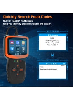 شفاء الحياة جهاز فحص OBD2 لجميع المركبات - قارئ أكواد المحرك مع بيانات حية وجاهزية I/M  - Image 2
