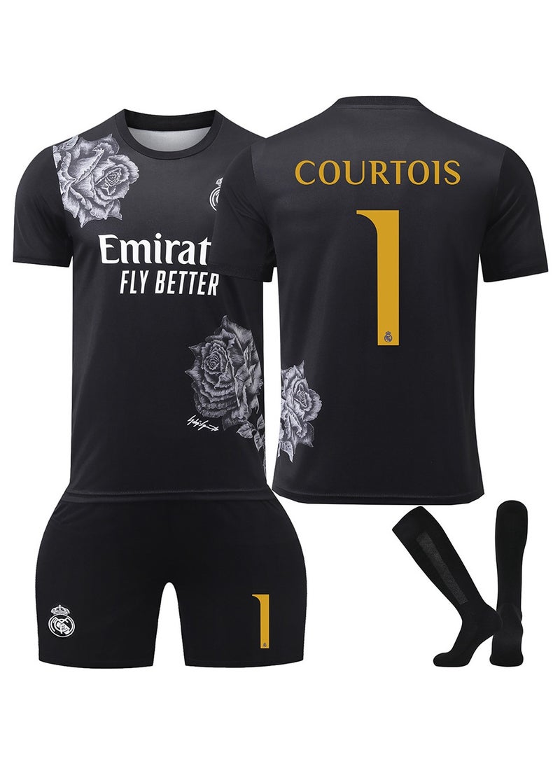 2024 European Cup Children and Youth Football Uniform Three-piece Set No. 1  - Image 1